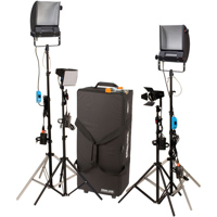 

Cool-Lux LK2341 Hollywood Combo Studio Interview Kit with Carrying Case