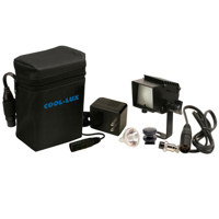 

Cool-Lux LK2524 Digi-Lux On-Camera Light Kit - 35 Watt, Dimmer, 4-Pin XLR Connector, Shoe Mount, Battery and Charger