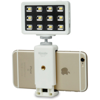 

Commlite Ultra Bright CRI>95 Adjustable Multi-Functional Mini LED Video Light, White