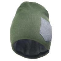 

Cooph Beanie WINTER Headwear Lens Cap Pouch, One Size, Moss Green/Heather Gray