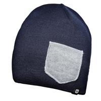 

Cooph Beanie WINTER Headwear Lens Cap Pouch, One Size, Navy/Heather Gray