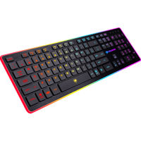 

Cougar Vantar Highly Comfortable Scissor Gaming Keyboard with 5.25' Cable, 8 RGB Backlight Effects
