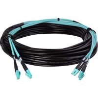 

Camplex 100' 4-Channel OM3 Multimode Fiber Optic Tactical Snake Cable with LC Connector
