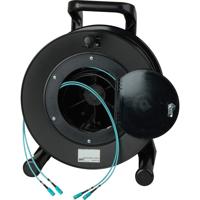 

Camplex 2-Channel SC Multimode Aqua OM3 Fiber Optic Tactical Snake with Cable Reel, 1000'
