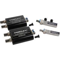 

Camplex 3G-SDI/DVB-ASI to Fiber Optic Converter/Extender with ST and LC SFP Modules