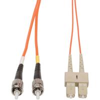 

Camplex 3m (9.84') 62.5/125u Multimode Duplex ST to SC Fiber Optic Patch Cable, Orange