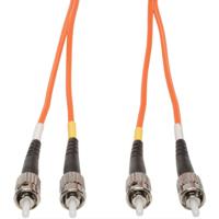 

Camplex 3m (9.84') 62.5/125u Multimode Duplex ST to ST Fiber Optic Patch Cable, Orange