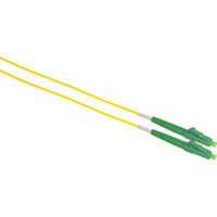 

Camplex 3.28' 9/125 Singlemode Simplex APC LC to APC LC Fiber Optic Patch Cable, Yellow