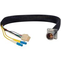 

Camplex 18" LEMO EDW to Duplex ST and 6-Pin Amp Power SMPTE Hybrid Fiber Optic Breakout Cable