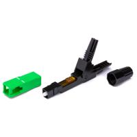 

Camplex CMX-CA-2001 Quick Assembly Connector SC-APC Singlemode 9/125, Green, 5 Pack