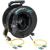 

Camplex 1000' 4-Channel ST Single Mode Indoor-Outdoor Fiber Optic Tactical Snake Reel Cable