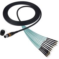 

Camplex 10' MTP/ST 0M3 Multimode 50/12 Fiber Micro Dist Plenum OM3 Breakout Cable