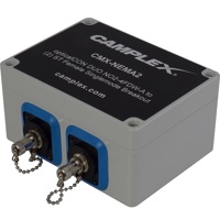 

Camplex Singlemode opticalCON DUO NO2-4FDW-A to 2x SC Female Breakout Adapter Box