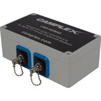 

Camplex OpticalCON QUAD NO4FDW-A to 4x ST Female Singlemode Fiber Optic Breakout Adapter Box
