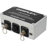 

Camplex OpticalCON QUAD NO4FDW-A to 4x ST Female OM3 Multimode Fiber Optic Breakout Adapter Box