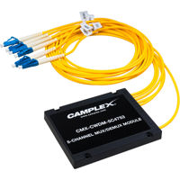 

Camplex CMX-CWDM-5C4753 3' 5 Channel CWDM Multiplexer/Demultiplexer with LC Fiber Pigtails