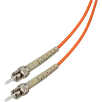 

Camplex 246' OM1 62/125 Multimode Duplex ST to ST Fiber Optic Patch Cable, Orange