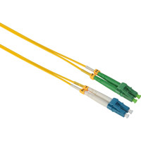 

Camplex 9.84' Singlemode Duplex APC LC to UPC LC Fiber Optic Adapter Cable, Yellow