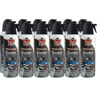 

Falcon Dust-Off 7 oz Compressed Gas Disposable Duster Spray Can, 12-Pack