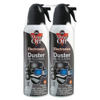 

Falcon Dust-Off 7 oz Compressed Gas Disposable Duster Spray Can, 2-Pack