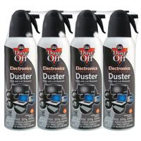 

Falcon Dust-Off 7 oz Compressed Gas Disposable Duster Spray Can, 4-Pack