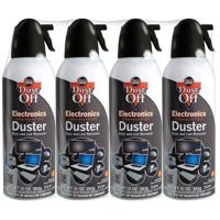 

Falcon Dust-Off 10 oz Compressed Gas Disposable Duster Spray Can, 4-Pack