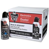 

Falcon Dust-Off 10 oz Compressed Gas Disposable Duster Spray Can, 12-Pack, Clamshell