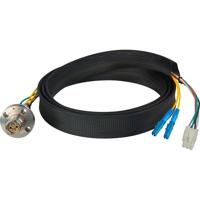 

Camplex FCS015A-FR 1' SMPTE/ARIB Hybrid Fiber Optic Receptacle Breakout Cable with LC Female Connector