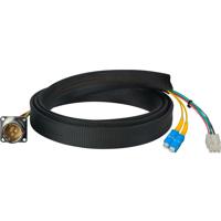 

Camplex FCS015A-MR 1' SMPTE/ARIB Hybrid Fiber Optic Receptacle Breakout Cable with SC Male Connector