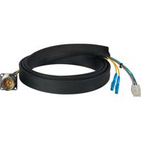 

Camplex FCS015A-MR 3' SMPTE/ARIB Hybrid Fiber Optic Receptacle Breakout Cable with LC Male Connector