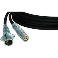 

Camplex 164' LEMO FUW Male Plug to PBW Square Flange Panel Mount Female Socket Belden UL Listed CMR SMPTE Fiber Camera Cable