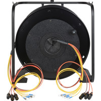 

Camplex 250' HF-ENG4 2-Channel ST/LC Singlemode Fiber and 3-Channel XLR Audio ENG Tactical Hybrid Reel