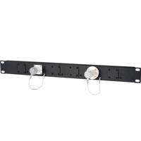 

Camplex 1RU 6-Position Universal SMPTE Feedthru Panel