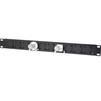 

Camplex 1RU 10-Position Universal SMPTE Feedthru Panel