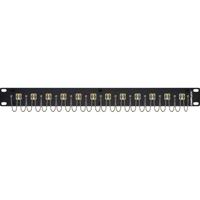 

Camplex 1RU 12-Port LC Duplex Multimode Feed-Thru Panel