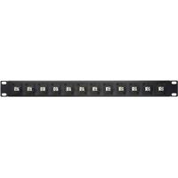 

Camplex 1RU 12-Port LC Duplex Singlemode Feed-Thru Panel