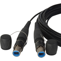 

Camplex 15' opticalCON DUO to DUO Singlemode Fiber Optic Tactical Snake Cable