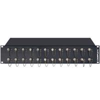

Camplex 24-Port ST to ST Simplex Single Mode Optic Fiber Feedthru Rackmount Cabinet