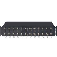 

Camplex 12-Port LC to LC Simplex Single Mode Optic Fiber Feedthru Rackmount Cabinet