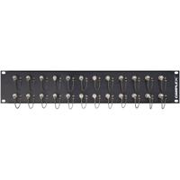 

Camplex 2RU 24-Port Simplex Multimode ST Fiber Feedthru Rackmount Panel