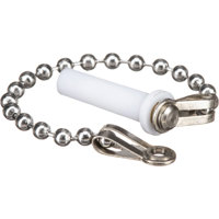 

Camplex LC Fiber Connector Metal Dust Cap with Chain for Chassis