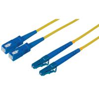 

Camplex 2m/6.56' 9u/125u Singlemode Duplex LC to SC Fiber Optic Patch Cable, Yellow