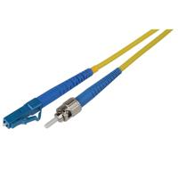 

Camplex 1' 9u/125u Singlemode Simplex LC to ST Fiber Optic Patch Cable, Yellow