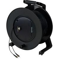 

Camplex 1000' TAC1 Simplex 1-Channel OM3 Multimode ST Fiber Optic Tactical Cable Reel