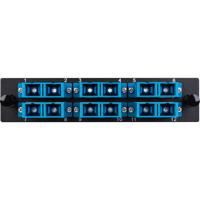 

Camplex 6-Port SC UPC Duplex Singlemode Fiber Adapter Plate Module with Ceramic Connectors
