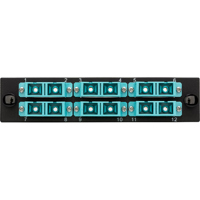 

Camplex CMX-MP12SCM 6 Port SC Duplex Multimode Fiber Adapter Plate Module with Connectors