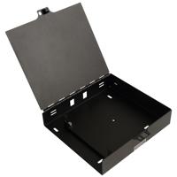 

Camplex Steel Wall Mount Enclosure with Hinged Door for 1 Fiber Adapter Plate Module and 24 Fibers