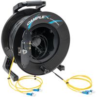 

Camplex 1000' 4-Channel LC Single Mode Indoor-Outdoor Fiber Optic Tactical Snake Reel Cable