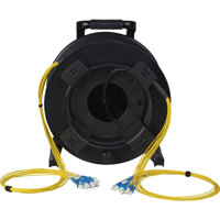 

Camplex 750' 12-Channel LC Single-Mode Fiber Optic Tactical Snake on Reel Cable, Standard