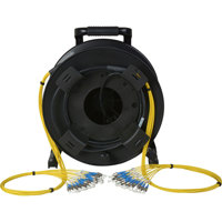 

Camplex 1500' 12-Channel ST Single-Mode Fiber Optic Tactical Snake on Reel Cable, Standard